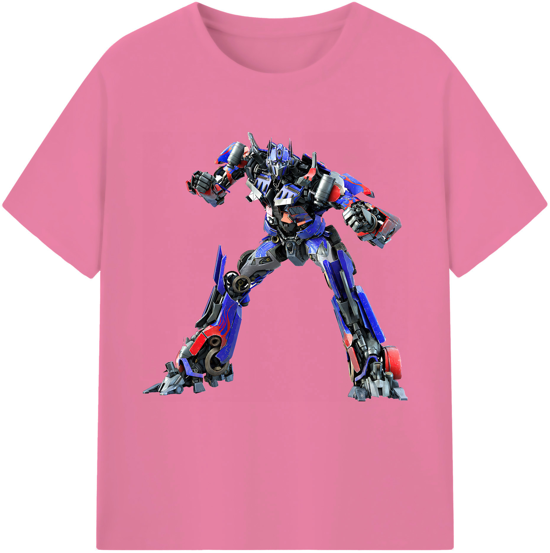 （画像用） Transformers トランスフォーマー 綿100％半袖Tシャツ（フロントプリント）